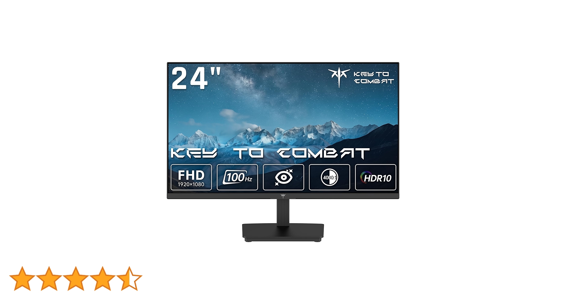 Amazon.co.jp: KEY TO COMBAT 24インチ PCモニター フルHD 1080P 100Hz